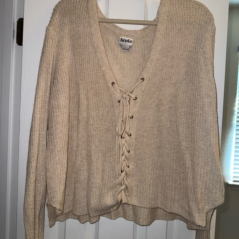 Women's Cream Sweater